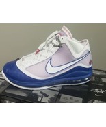NEW Nike Lebron 7 VII QS LA Dodgers Blue Basketball Shoes DJ5158-100 M Size 8.5 - £176.71 GBP