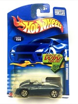 2002 Hot Wheels Collector #156 CUNNINGHAM C4R Blue w/Chrome 5 Spoke Whee... - $3.51