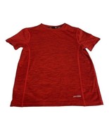 Tek Gear DryTek youth Boys Red Athletic Shirt Size Small Polyester - $18.50