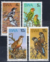 ZAYIX South West Africa SWA 363-366 MNH Rare Birds Nature 092022S64 - £15.55 GBP