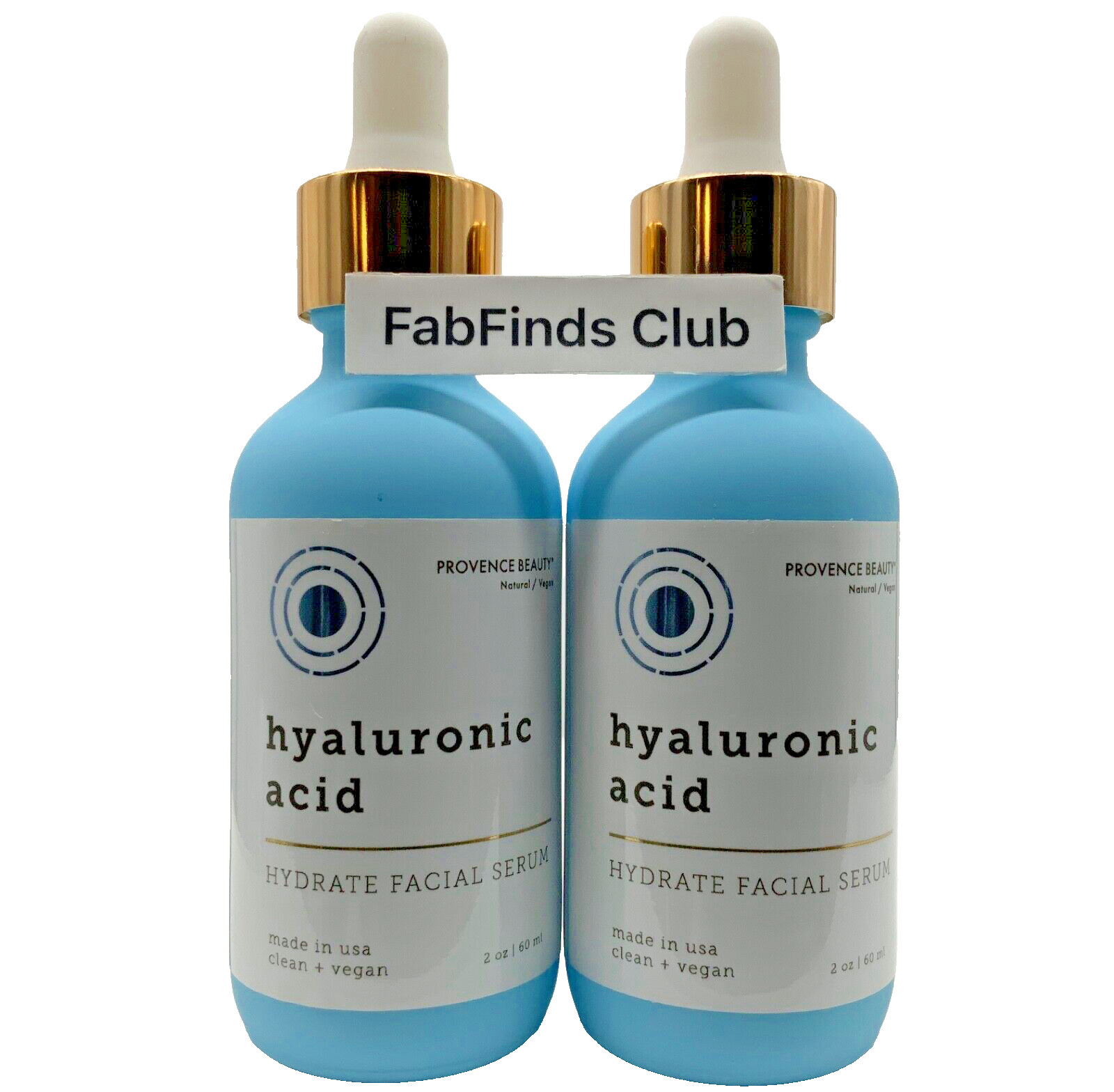 2x Provence Beauty Hyaluronic Acid Hydrate Facial Serum Vegan Lines,Wrinkle - $29.68