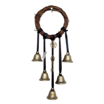 Hanging Witches Symbol Bells Style 6 - £11.08 GBP