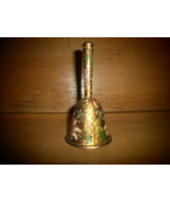 Brass Cloisonne Bell - $13.70 CAD