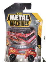 ZURU Metal Machines Inferno Diecast Red Fire Truck Toy Diecast 1:64 New - $7.80
