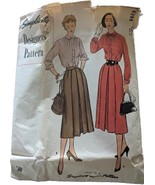 18/36 Designer&#39;s Pattern vintage rare sewing pattern cut simplicity 8298... - €12,83 EUR