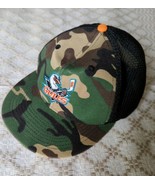 San Diego Gulls Camo Hat Cap Military Appreciation Hockey Black Mesh Six... - £12.89 GBP
