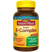 Nature Made Super B-Complex Tablets, 160 Count for Metabolic Health+ - $29.69