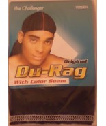 The Challenger Original Du-Rag With Seam Color Black Breathable &amp; Comfor... - $147.33 MXN