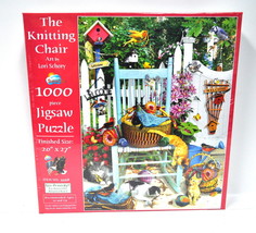 The Knitting Chair Jigsaw Puzzle 1000 Piece - £8.56 GBP