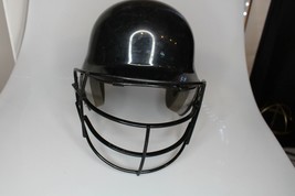 ALL-STAR BH510 Batting Helmets  Black 6  3/8 - 6 7/8 with I bar vison face mask - £7.76 GBP