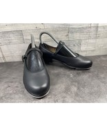 Bloch Techno Tap ballet Dancing Mary Jane Women 6.5 M Shoes Black Leathe... - $503.78 MXN