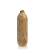 Beautiful Wood Grain Bottle Shaped Mango Tree Wooden Vase - £22.56 GBP