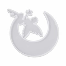 Moon Cat Angel Home Decoration Handmade Art Gift Keychain Making Casting Mould E - £9.93 GBP