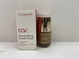 Clarins Everlasting Youth Fluid Foundation 115C NIB 1 oz - £14.38 GBP