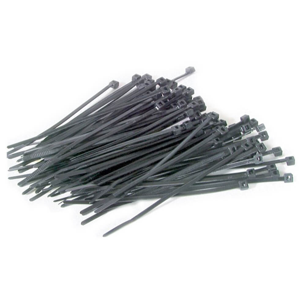 100x2.5mm Black Cable Tie 20 Pieces Pack - $13.27