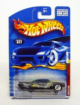 Hot Wheels &#39;59 Impala #077 Monsters Series 1/4 Black Die-Cast Car 2001 - £2.33 GBP