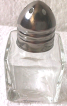 12 Pcs of Square 1/2 Oz Salt &amp; Pepper Shaker with Clear Glass - £5.72 GBP