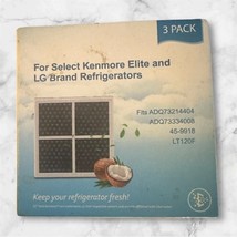 Refrigerator Air Filters for Kenmore and LG-3 Pack - $1.75