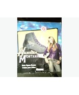 Hannah Montana Girls Ice Figure Skates Size 6 Disney New in Box Denim Look - $50.00