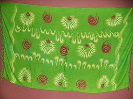 SARONG~PAREO~Wall Hanging~HANDMADE~Throw~Multi-Colored~Unique Design~New - £10.13 GBP