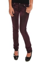NWT Tripp Size 0 Berry Black Overdye Viper Fit Skinny Pants by Daang Goo... - £15.45 GBP