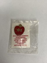 NOS 1991 NMSDC Purchasing Council Apple Pin - £10.97 GBP