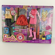 Barbie Doll Pink Passport Clothing Set Accessories Vacation Travel 2017 ... - $49.45