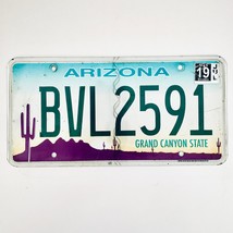 2019 United States Arizona Grand Canyon State Passenger License Plate BVL2591 - £12.82 GBP