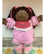 Vintage Cabbage Patch Kid Girl African American Brown Hair Brown Eyes HM... - $5,053.19 MXN