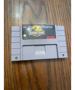 OFFICIAL Jurassic Park Super Nintendo SNES Original Cartridge Entertainment - $18.49 CAD