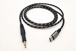 Usbc Typec Audio Cable For Audio Technica ATH-M60x M50x M40x M70x - £14.19 GBP