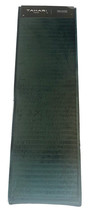 Tahari Christmas Green Table Runner Velvet Quilted Channel Stitch 14x90&quot; Holiday - £47.78 GBP
