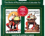 Norman Rockwell Christmas Saturday Evening Post Two Deck Playing Cards -... - $18.48