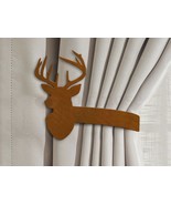 Coastal Theme Pelican Drapery Holdback in Black Rust or Unpainted - $39.00