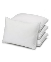 Ella Jayne Plush Allergy Resistant Medium Down Like Fiber Filled Pillow T410256 - £43.51 GBP