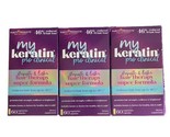 3 My Keratin Pro Clinical Hair Therapy Super Formula 60 Capsules Each EX... - $74.99