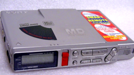 VINTAGE SONY MINIDISC WALKMAN RECORDER MODEL MZ-R37 - £119.10 GBP