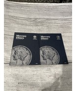 New WHITMAN 1916-1945 MERCURY DIME FOLDER (ALBUM) #9014 EMPTY Qty2 - $189.49 MXN