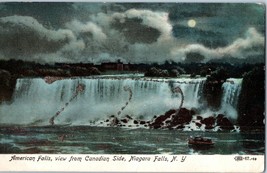 American Falls, View from Canadian Side, Niagara Falls, New York Postcard - £5.90 GBP