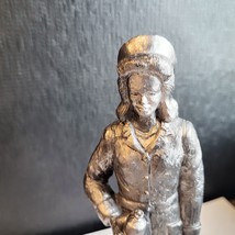 Michael Ricker Solid Pewter Female Nurse 7 1/2&quot; Statue Figurine 1989 USA... - $29.99