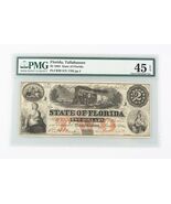 1864 Confederado Nota CXF-45 Sn PMG Elección Extra Fina Tallahassee Csa ... - $10,032.50 MXN