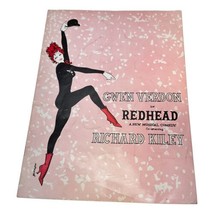 Gwen Verdon Red Head Theater Souvenir Brochure Vintage Bob Fosse 1959 - $44.50