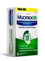 Mucinex DM 12 Hour Cough Suppressant Value Size 80 Tablets - Exp 2027+ - $15.83
