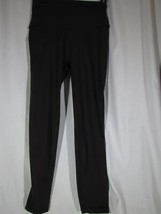 NIP Casual Fashion High Waist Yoga Pants Tummy Control Black Sz Large - $18.99
