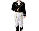 Deluxe Napoleon Bonaparte Theatrical Quality Costume, XLarge Black - £318.56 GBP