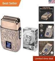 Precision 3-Speed Electric Foil Shaver with LCD Display - Perfect Gifts ... - $51.00