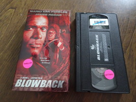 Blowback (VHS, 2000) with Mario Van Peebles and James Remar - £5.47 GBP