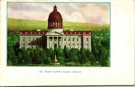 Vtg Postcard 1908 Salem Oregon OR - State Capitol Building - £2.75 GBP