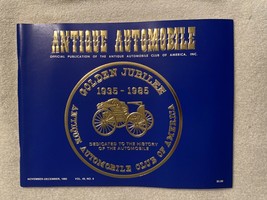Antique Automobile Official Publication Of The Antique Auto Club Nov-Dec 1985 - £5.47 GBP