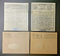 1944 War Navy Department V Mail Letters Navy Sgt Parents Willisville IL ... - £19.80 GBP